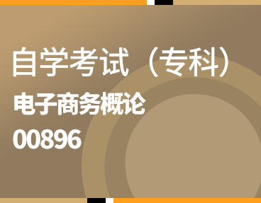 考无忧自学考试（专科）电子商务专业考试题库：电子商务概论00896