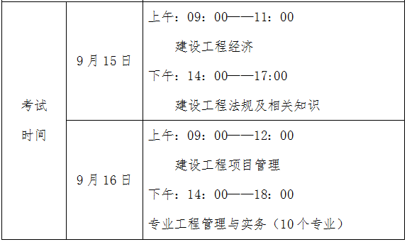 一级建造师考试